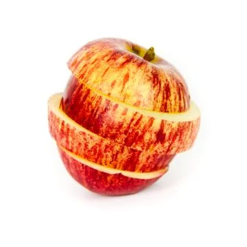 Sliced apple Stock Photos