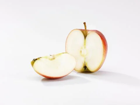Sliced apple Stock Photos