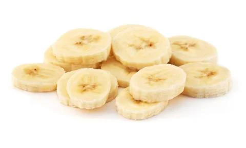 Sliced Bananas Stock Photos