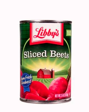 Sliced beets Stockfoto's