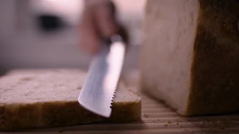Sliced bread Stock Footage 128511544