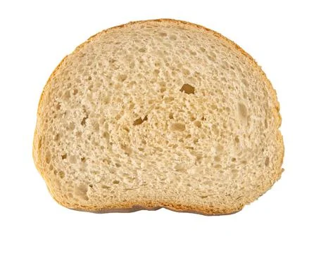 Sliced bread isolated on white 写真素材