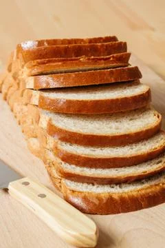 Sliced bread Stock Photos