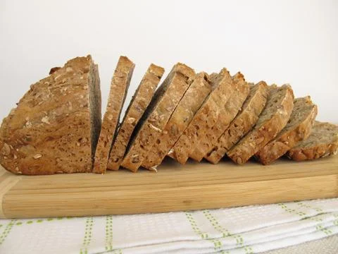 Sliced bread Foto stock