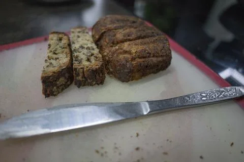 Sliced ​​bread. Foto stock