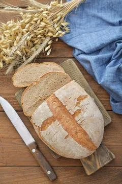 Sliced  bread Stock Photos