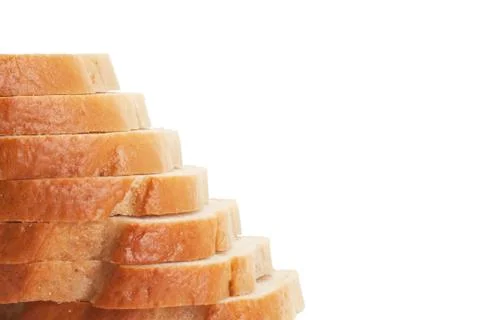 Sliced bread stairs Stock Photos