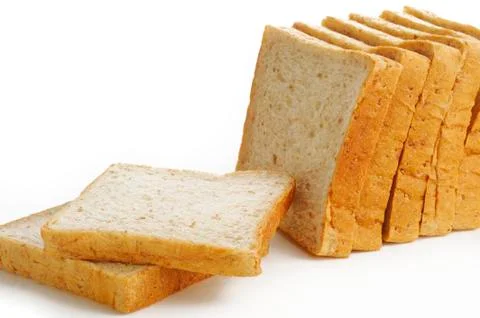 Sliced brown bread Stock Photos