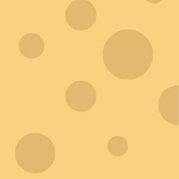 Sliced cheese background Stock Illustration