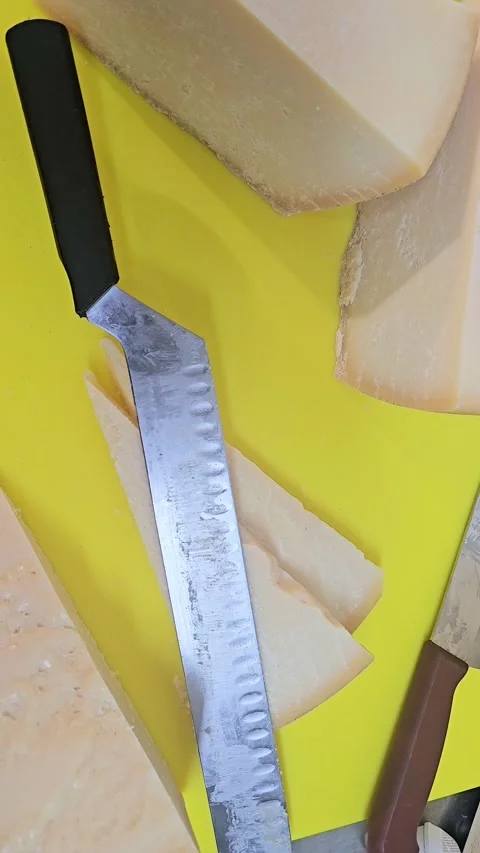 Sliced cheese 스톡 동영상 314387326
