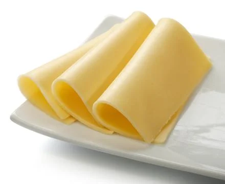 Sliced cheese Stock Photos
