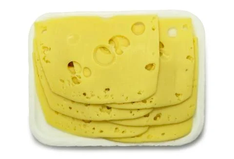 Sliced cheese Stock Photos
