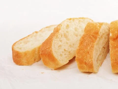 Sliced Ciabatta Bread Stock Photos