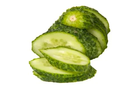 Sliced ??cucumber Stock Photos