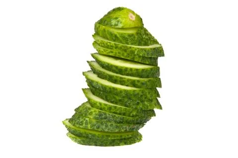 Sliced ??cucumber Stock Photos