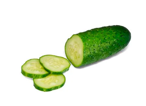 Sliced cucumber 写真素材