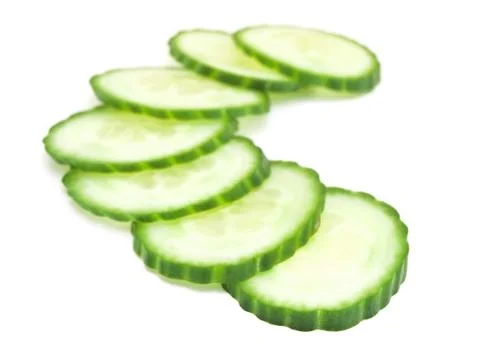 Sliced Cucumber Stock Photos