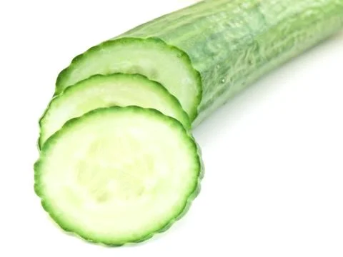 Sliced Cucumber Stock Photos
