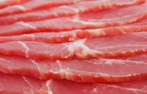 Sliced cured meats Stock Photos