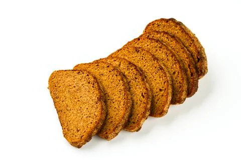 Sliced fresh bread Stock Photos