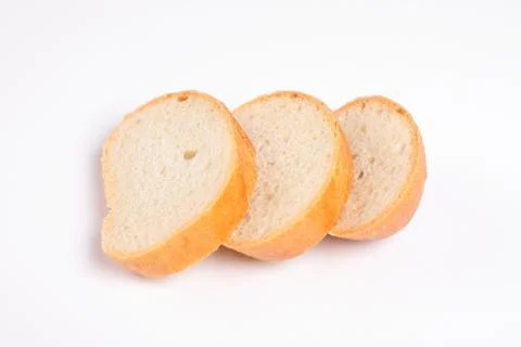 Sliced fresh bread Stock Photos