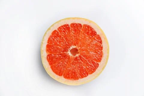 Sliced ​​grapefruit Foto stock