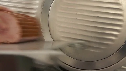Sliced ham Stock Footage