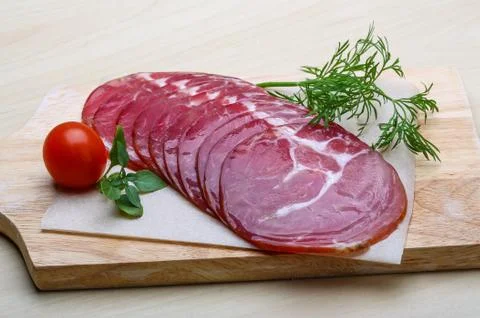 Sliced Ham Stock Photos