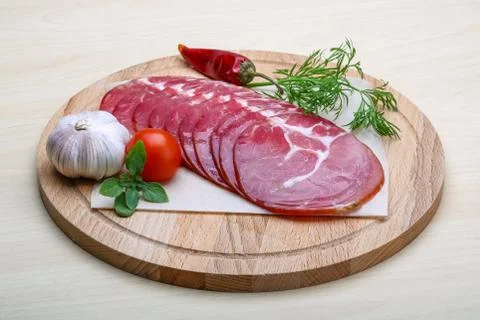 Sliced Ham Stock Photos