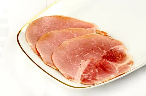 Sliced Ham Stock Photos