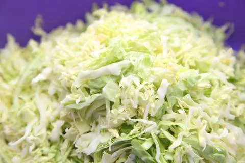 Sliced kale Stock Photos