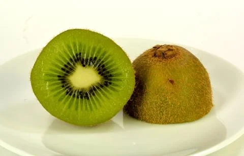Sliced kiwi Stock Photos