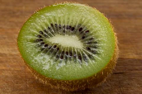 A sliced kiwi Stock Photos