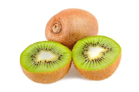 Sliced kiwi Stock Photos