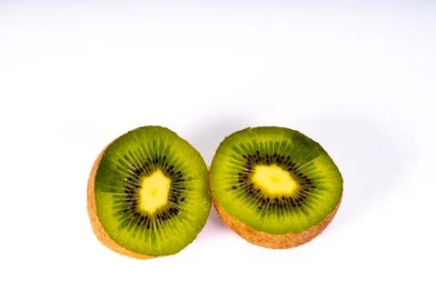 A sliced kiwi Stock Photos