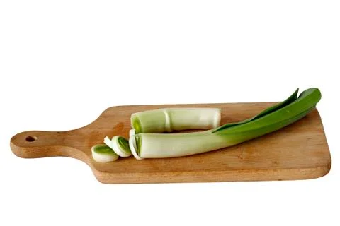 Sliced Leek Stock Photos