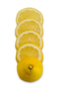 Sliced lemon 写真素材