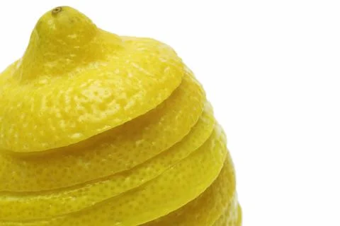 Sliced Lemon Foto stock