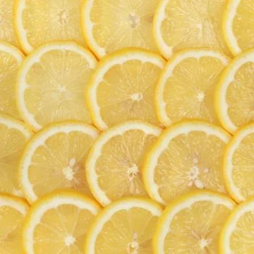 Sliced lemons Stock Photos