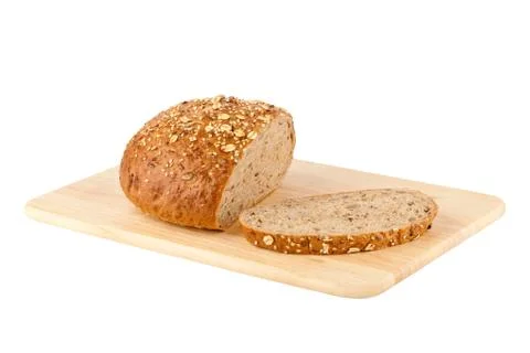 Sliced Loaf Of Bread Foto stock