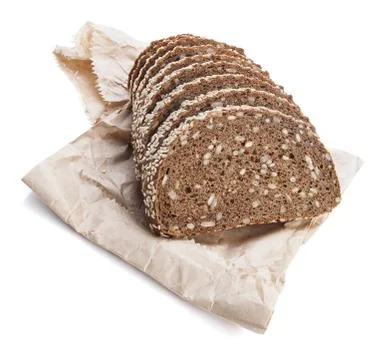 Sliced loaf of bread Stock Photos