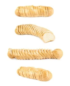 Sliced loaf of bread Stock Photos