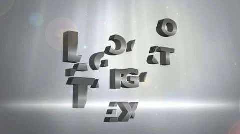 Sliced Logo Reveal - AE Version 5 After Effects stock