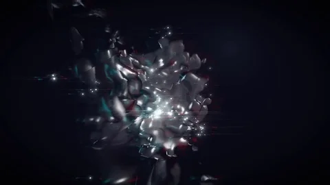 Sliced matter Stock Footage 73256450