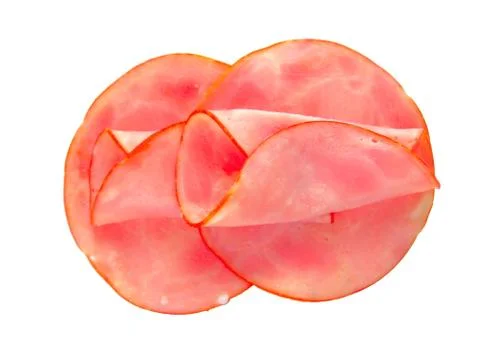 Sliced meat Stock Photos