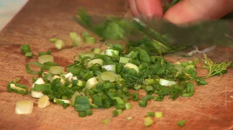 Sliced onion Stock Footage 1215947