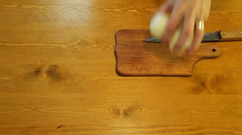 Sliced ​​onions Video stock 25427035