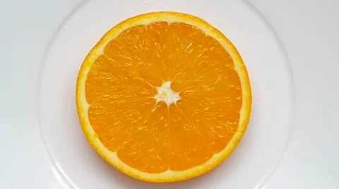Sliced orange Stock Footage 36239508