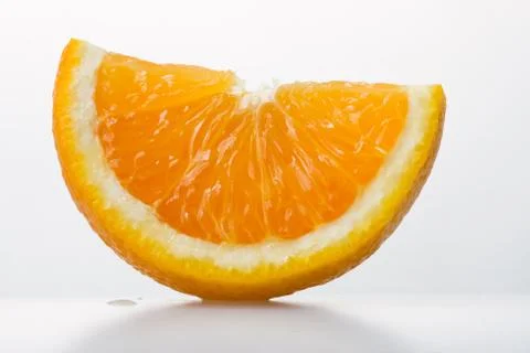 Sliced orange Stock Photos