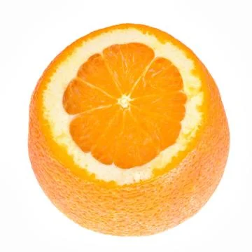 Sliced orange Stock Photos